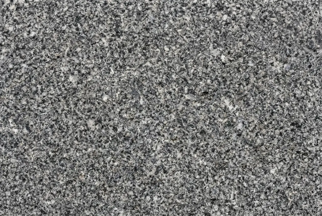 Speckled gray granite surface texture